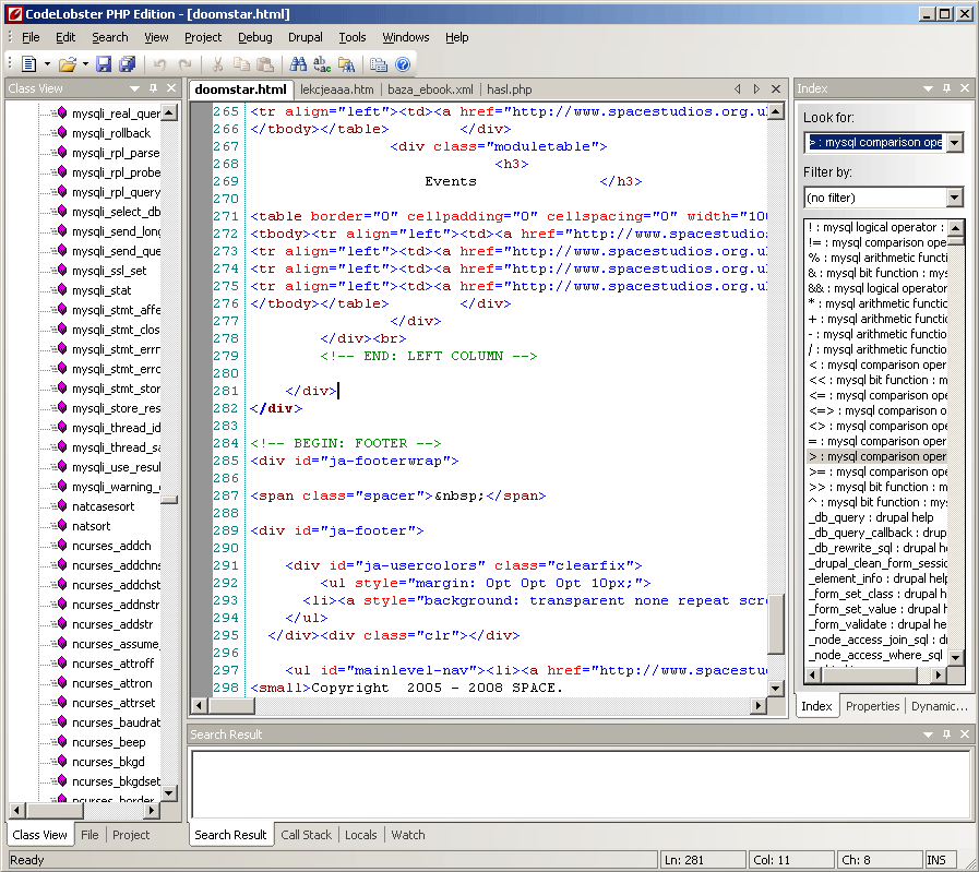 Codelobster Php -  10