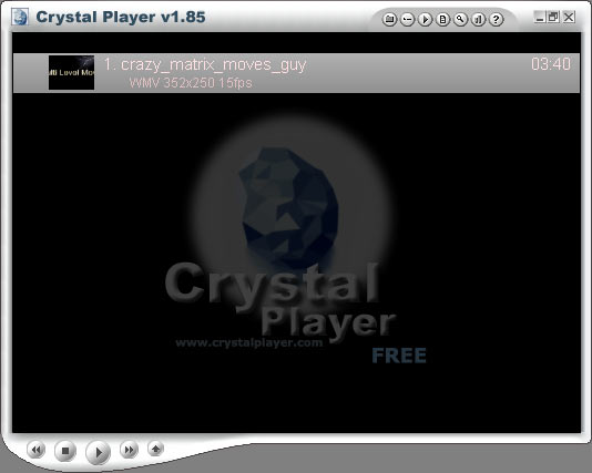 CrystalPlayer 1.95 – video player
